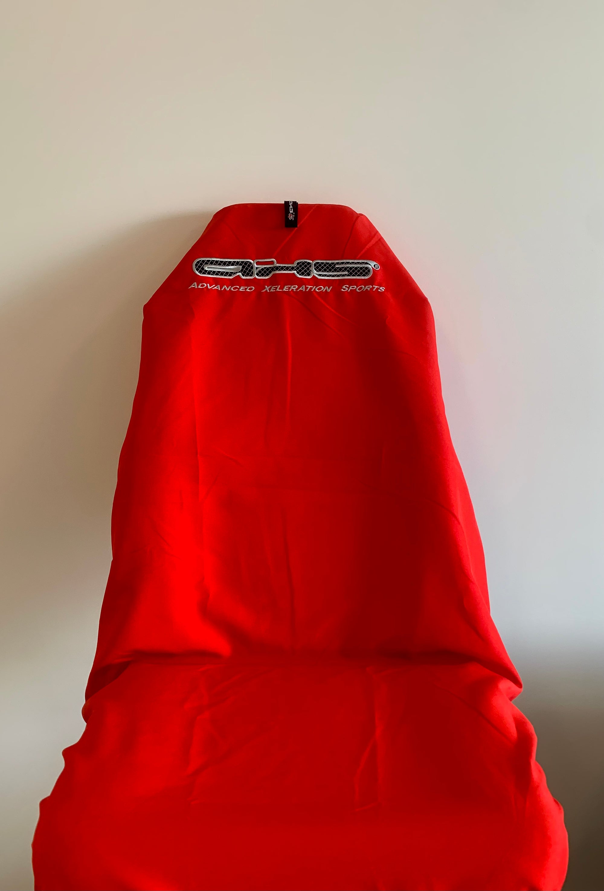Pair Hot Red - AXS Aussie made & owned throw over - slip on seat covers Suit Holden Commodore inc Wider HSV Seats